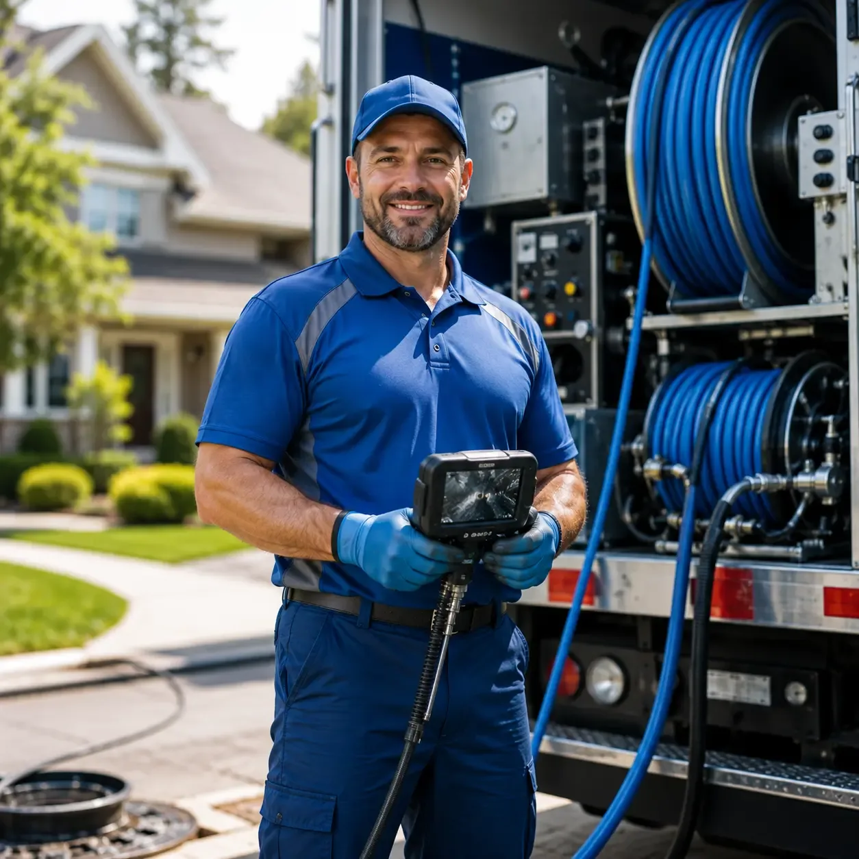 Local outdoor drain cleaning specialists in Brockwell, AR